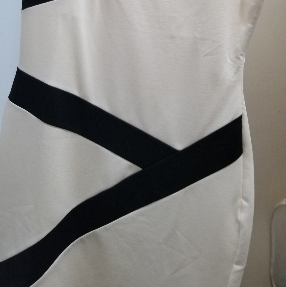 Venus B/W color block fitted side zip - Picture 8 of 8